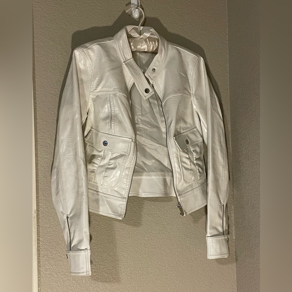 Bebe faux leather jacket